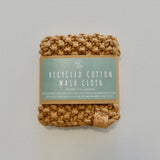 'RECYCLED COTTON WASH CLOTH'