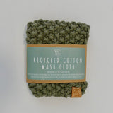 'RECYCLED COTTON WASH CLOTH'