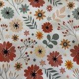 SET OF THREE BASIC BABY BIBS 'OWLS & SAGE FLOWERS'