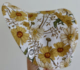 'DAISY-gold' BABY BONNET