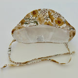 'DAISY-gold' BABY BONNET