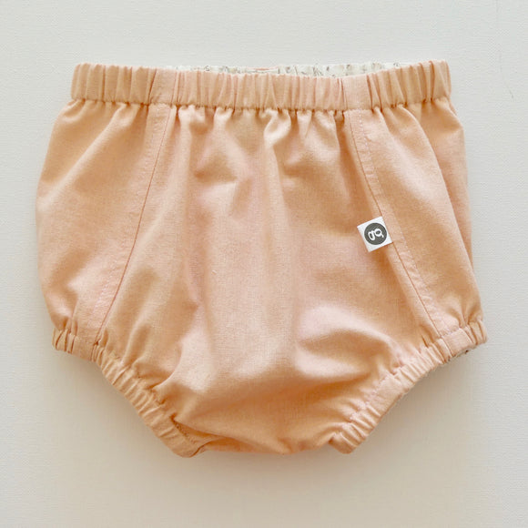 'RECYCLED COTTON BABY BLOOMERS'