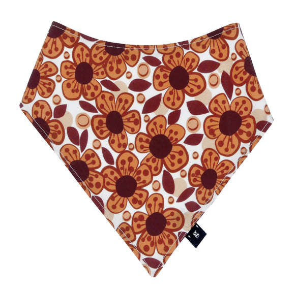 'RETRO RUST' bandana bib (clearance)