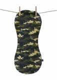 ^^'CAMO' baby burp cloth