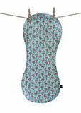 ^^'FLAMINGO' baby burp cloth