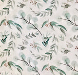 zOrganic cotton 'MINI EUCALYPTUS' basic bib