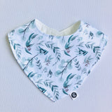 zOrganic cotton 'MINI EUCALYPTUS' basic bib